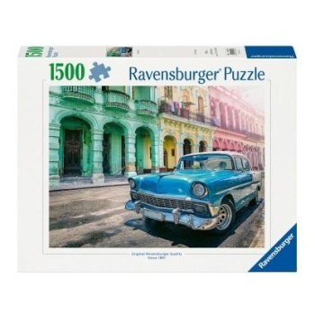 Puzzle 1500 Auta Kuby
